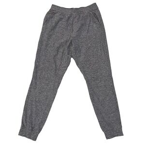 Lululemon ABC Jogger Men Medium Heathered Grey Excellent Warpstreme Tapered Pant